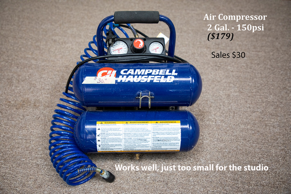 Sale- Air Compressor Campbell Hausfeld