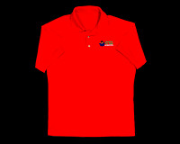 Polo Shirt Front Flat